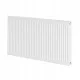 Demrad FIX 1157 W стоманен панелен радиатор бял 700 x 600 x 100 mm - странична връзка