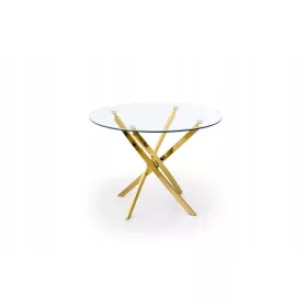    Кръгла маса Halmar Raymond 100 x 100 x 73 см злато