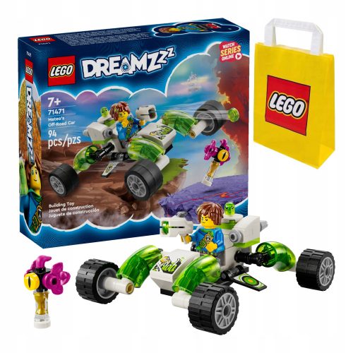  LEGO DREAMZzz 71471 Mateo a jeho terénní auto + LEGO 6315786 ХАРТИЕНА ЧАНТА VP SMALL S 24X18X8