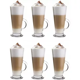   Коктейлна чаша - Тадар чаши за лате 250 мл 6 бр.