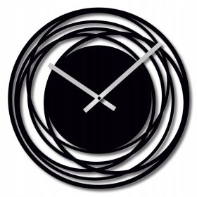   Часа - Стенен часовник Murles Wall Decorations черен 50см