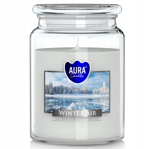 Свещ - Парафинова ароматна свещ Winter air Aura 1 бр.