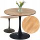  Кръгла маса Signal Tables 90 x 90 x 76см естествен дъб