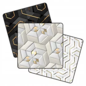   HD фототапет ГЕОМЕТРИЧНИ ШАРКИ 294 х 260 см флизелин