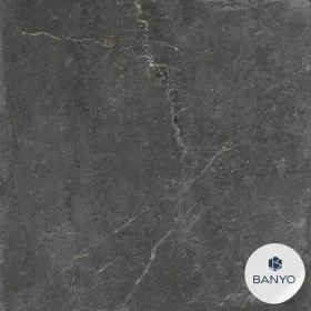   CERAMICA LIMONE BLUE MOON BLACK 90 X 90 CM ГРЪНЧЕСКА ПЛОЧКА МАТОВО ЧЕРНО