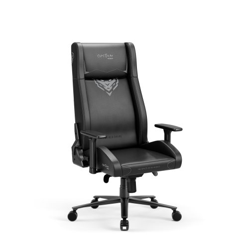  Геймърски стол Diablo Chairs X-Custom, черна еко кожа
