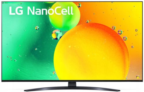  LG 65NANO763QA 65" 4K UHD LED телевизор, черен