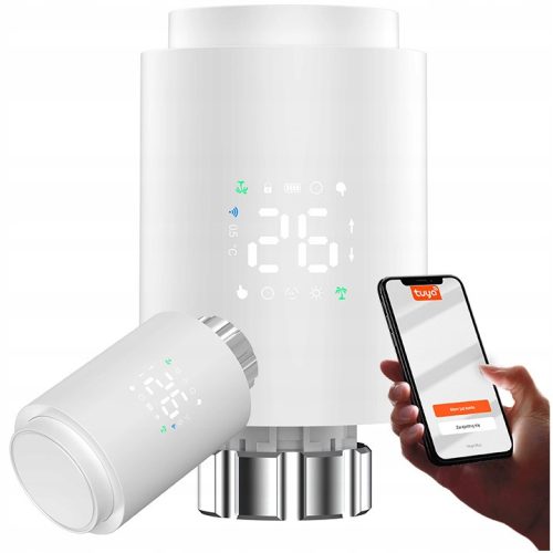 ZIGBEE 3.0 LCD ТЕРМОСТАТИЧНА ГЛАВА Интелигентен SMART TUYA РАДИАТОР