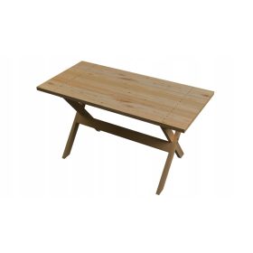   Градинска маса - Квадратна дървена маса 150 x 73 x 77 см