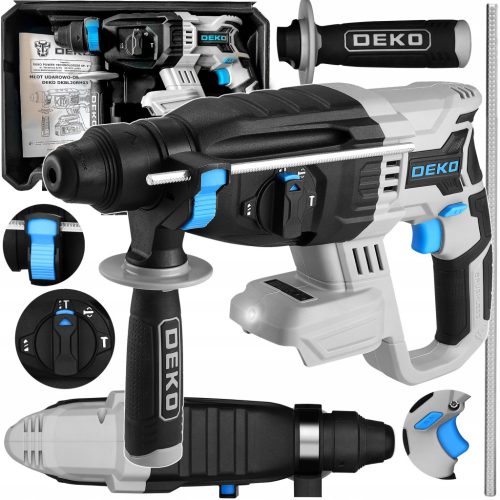  Акумулаторен чук SDS Plus чук Deko 3 J 0 W 20 V