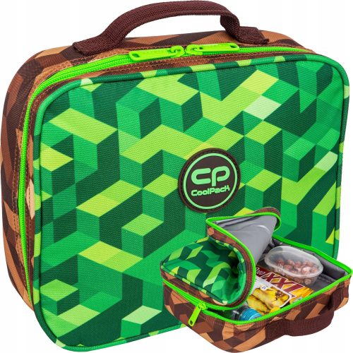  COOLPACK ЧАНТА ЗА ОБЯД ХРАНА ФЕН MINECRAFT