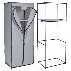    Гардероб Gockowiak Fela 60 x 152,5 x 45 см нюанси на сивото
