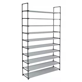    Шкаф за обувки Gockowiak 100 x 175 x 28 см нюанси на сивото