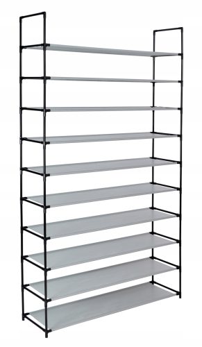  Шкаф за обувки Gockowiak 100 x 175 x 28 см нюанси на сивото