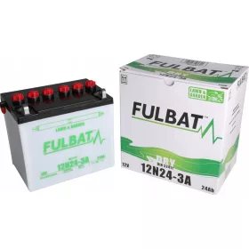  Акумулатор за косачка 12V 24Ah P+ Fulbat