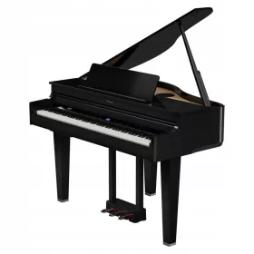    ROLAND GP-6 PE - дигитално пиано, черен гланц - 0% НА ВНОСКИ!