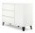  TopEshop Scandi 1D3S скрин с чекмеджета 110 x 39 x 78,5 см бял бял