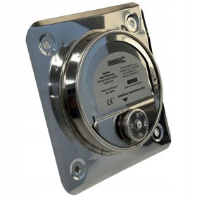   Регулатор на тягата на комина с квадратна рамка 140 x 140 mm комин