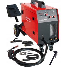    Полуавтоматичен заваръчен апарат MIG/MAG, MMA, TIG Weldman 20-200 A 230 V