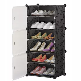    Шкаф за обувки MAXXLLC 42 x 96 x 32 см черен