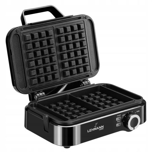  Уред за гофрети Lehmann Crisp 2000 W черен