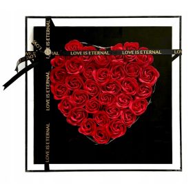   Кутия за цветя - Сандъче, вечна роза KosmoGroup 30см