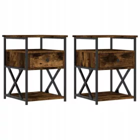    СПАЛНИ ШКАФОВЕ 2 БР. ОПУШЕН ДЪБ 40Х42Х55СМ