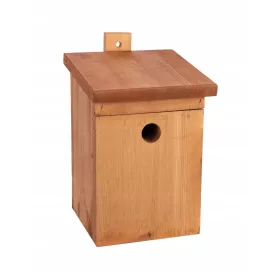   Хранилки за птици - Гнездо за малки птици тип А, синигер, врабче, гнездо