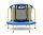 Батут - Батут с мрежа Aga MR1150DARKBLUE 150см