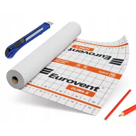   Пароизолационно фолио Eurovent 50 x 1,5 x 0,5 mm 115 g/m²