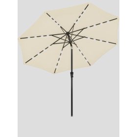   300 см чадър за слънце с LED осветление