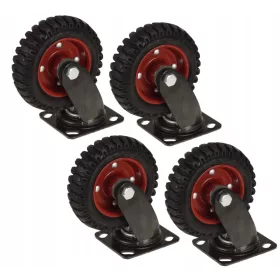   КОЛЕЛО ЗА КОЛИЧКА ВЪРТЯЩА ВЪРТАЩА СЕ ПЛАТФОРМА 160 х 45 ММ КОЛЕЛО 150 КГ ЛАГЕР