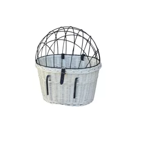    Кошница за велосипед Wiklinowe Cuda, бяла, размер XL
