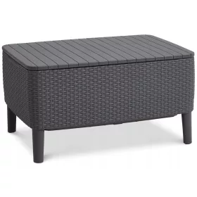   Градинска маса - Квадратна маса от техноратан Кетер 76 х 56 х 42 см