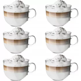   Коктейлна чаша - Чаши за кафе и чай Florentyna 460 мл 6 бр.