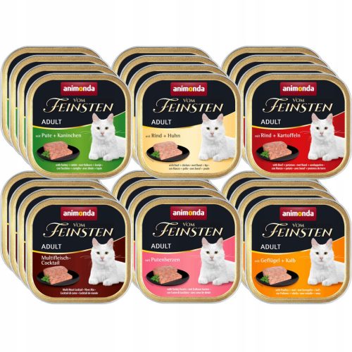  Animonda vom Feinsten Kitten 24x100g МИКС от вкусове