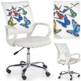    Halmar Детско кресло Въртящи се кресла и столове бяло