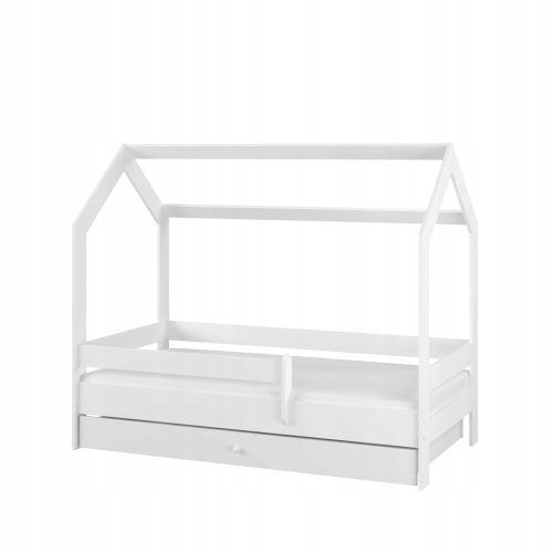  Детско легло HOME BABY BOO 180x80 + чекмедже + матрак SMOOTH WHITE