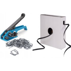   16 mm PP TAPE закопчалки инструмент за обтягане на лента КОМПЛЕКТ