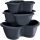  Комплект саксии Prosperplast 47 х 47 х 40,5 см, черни