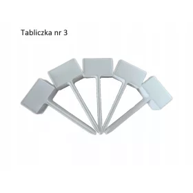    Свободностоящ плакет бял 50 х 10 см 1 бр.