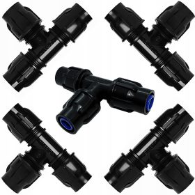    КОМПЛЕКТ QUICK LOCK 5 бр.: QJ затягащ тройник с винт за линия ø20