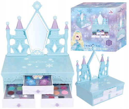  XXL КУТИЯ С КОЗМЕТИКА ЗА НОКТИ ГРИМ КОМПЛЕКТ ГРИМ ЗА PRINCESS CASTLE