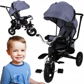    Триколка Trike Fix V3 Grey + класически стикери EcoKidWood 1 бр.