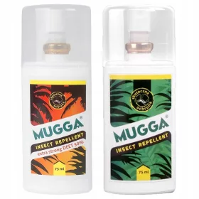    Пръскачка, аерозол против кърлежи, комари, мухи Mugga 150 ml