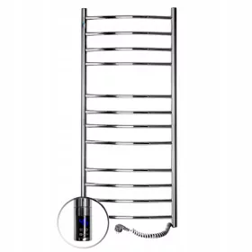   Електрически радиатор за баня Navin 487 W 480 x 1200 mm хром