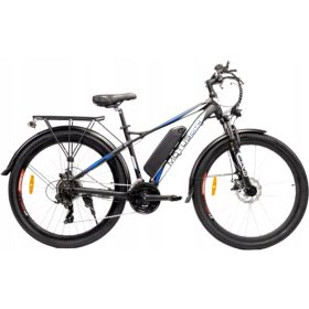    Електрически велосипед Motus City, черен, алуминиева рамка, джанти 27,5 инча