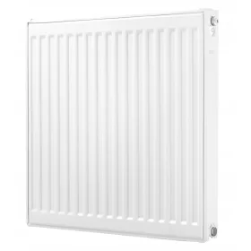   Demrad 914 W стоманен панелен радиатор бял 400 x 900 x 100 mm - странична връзка
