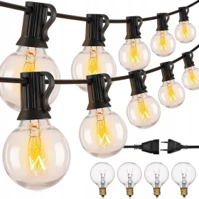   Лампички  - Светещ гирлянд XIRNEY) 1520 см мрежа черна