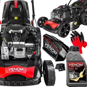    Бензинова косачка Venom с кош, обем 139 cm³. кошница 62г